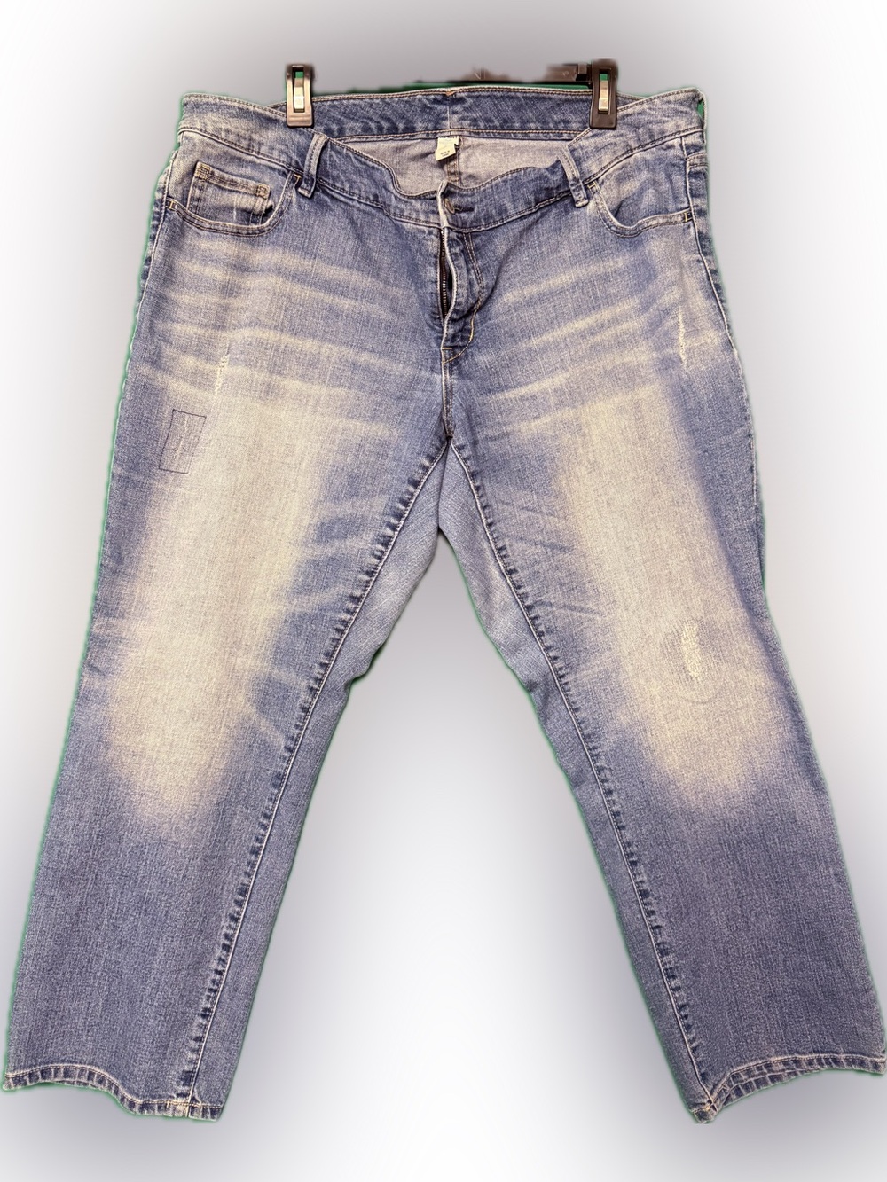 Old Navy Light Blue Boyfriend Jeans - Relaxed Fit